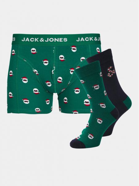 Ψηλές κάλτσες Jack&jones πράσινο