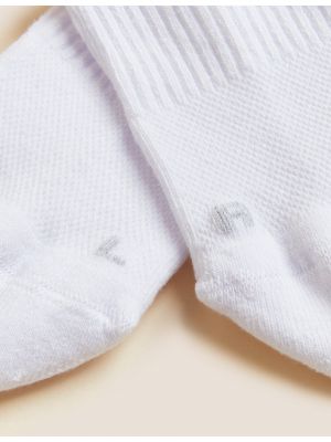 Nízké ponožky Marks & Spencer bílé