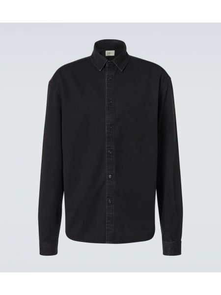 Jeansskjorta Saint Laurent svart