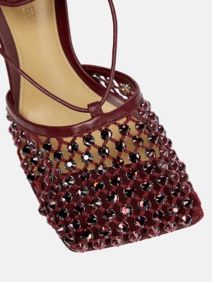Sandály Bottega Veneta červené
