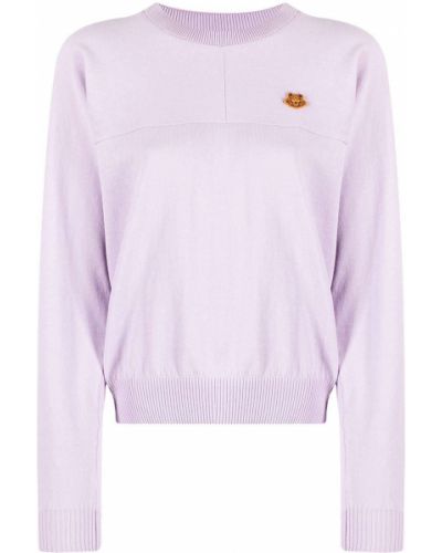 Jersey de tela jersey con rayas de tigre Kenzo violeta