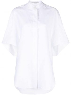 Λινό πουκάμισο Stella Mccartney λευκό