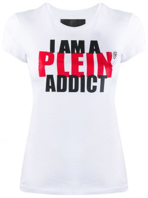 T-shirt Philipp Plein hvid