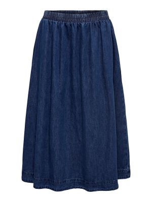 Džínsová sukňa Only modrá