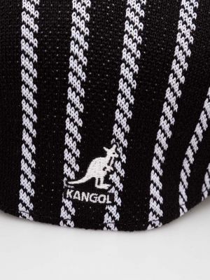 Vlněný čepice Kangol černý
