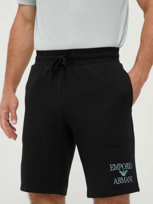 Kraťasy Emporio Armani Underwear černé