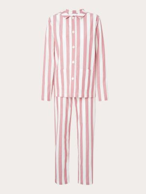 Pijama de algodón con estampado Nufferton rojo