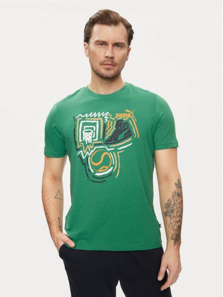 Sportska majica Puma zelena
