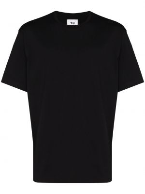 Camiseta de tela jersey Y-3 negro