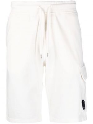 Pantaloncini cargo C.p. Company bianco