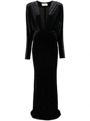 Dlouhé šaty Alexandre Vauthier černé