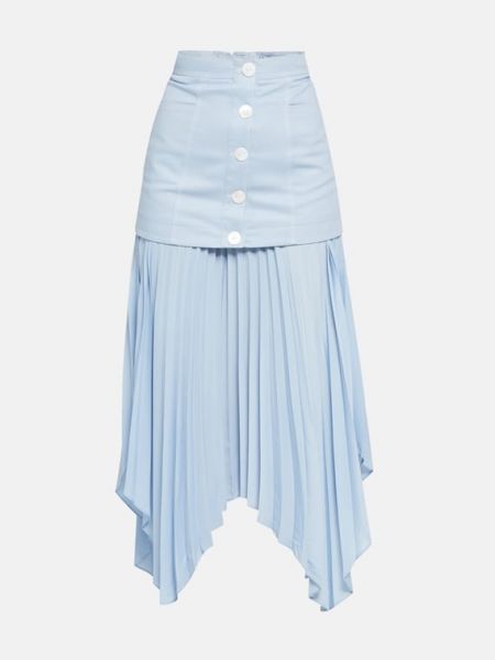 Асимметричная юбка C/meo Collective синяя