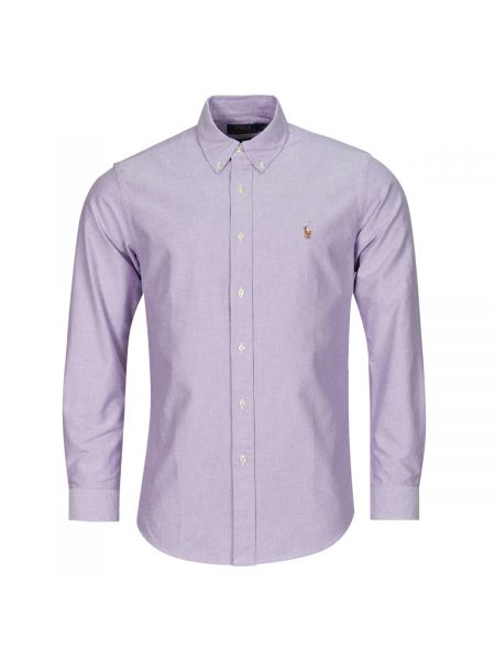 Košeľa Polo Ralph Lauren fialová