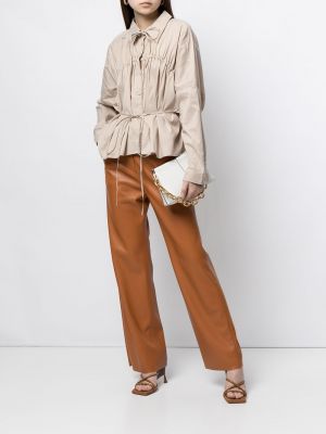 Blusa manga larga Palmer//harding marrón