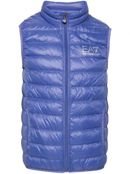 Quiltet jakke Ea7 Emporio Armani blå