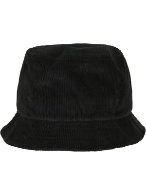 Kordbársony kalap Urban Classics fekete
