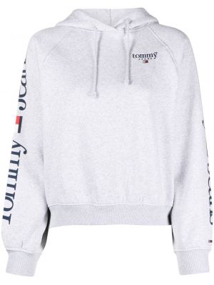 Hoodie Tommy Jeans grå