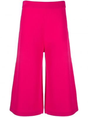 Плетени широки панталони тип „марлен“ Closed розово