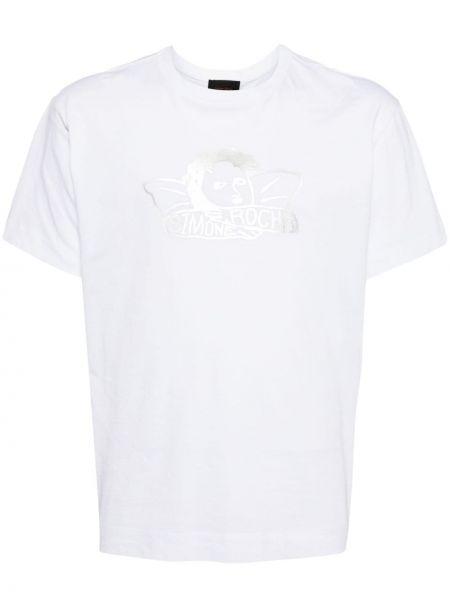 Pamučna majica s printom Simone Rocha bijela