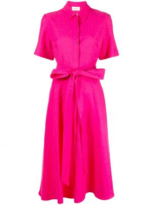 Midi haljina P.a.r.o.s.h. ružičasta