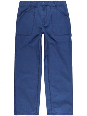 Прав панталон A.p.c. синьо
