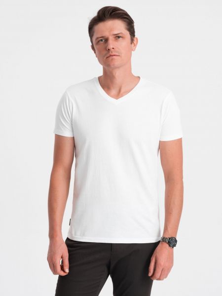 Tričko Ombre Clothing bílé