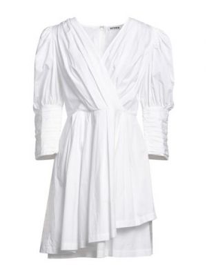 Mini vestido de algodón Batsheva blanco