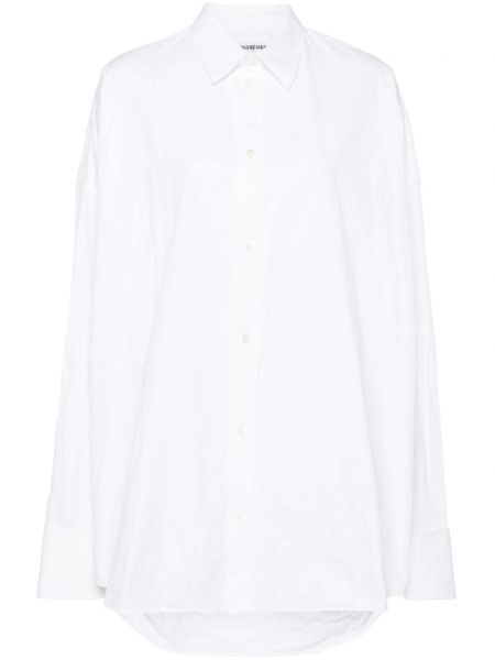 Chemise en coton Balenciaga blanc