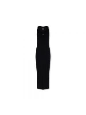 Robe longue en coton Givenchy noir