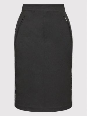 Pouzdrová sukně Calvin Klein černé
