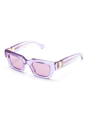 Okulary przeciwsłoneczne Bottega Veneta Eyewear fioletowe