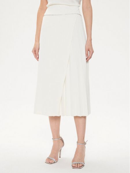 Midi sukně Rinascimento bílé