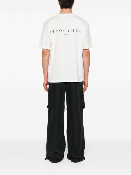 T-shirt en coton à imprimé Ih Nom Uh Nit blanc