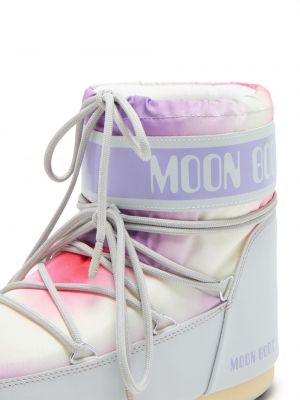 Tie-dye auliniai batai Moon Boot pilka