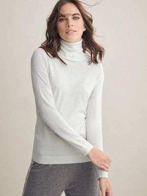 Белый свитер Falconeri