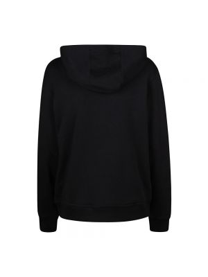 Oversize hoodie mit print Burberry schwarz