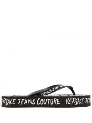 Žabky s potlačou Versace Jeans Couture
