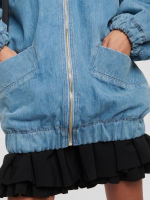 Veste en jean Patou bleu