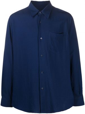 Marškiniai Ami Paris mėlyna