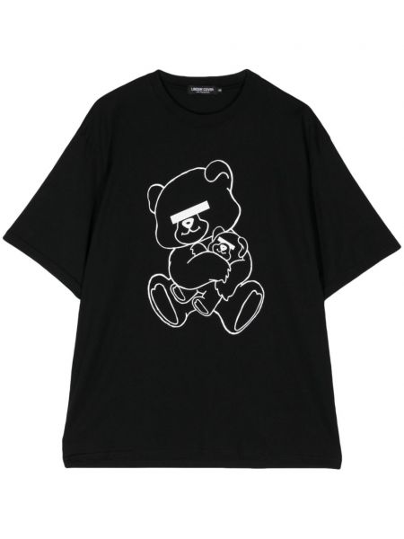 T-shirt aus baumwoll mit print Undercover schwarz