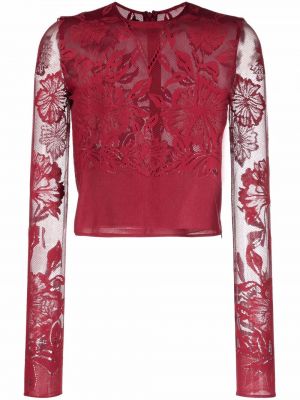 Blonder bluse Giambattista Valli rød