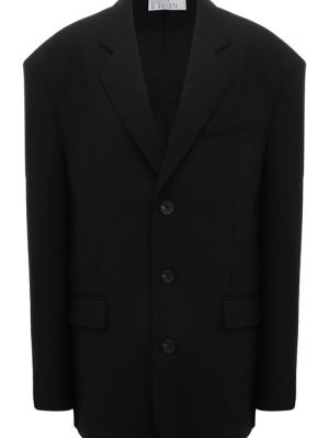 Шерстяной пиджак Giuseppe Di Morabito черный