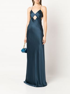 Abendkleid Michelle Mason blau