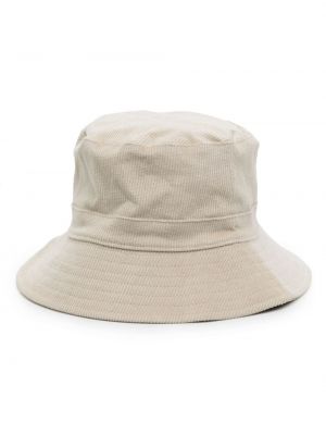 Manšestrový klobouk Lack Of Color bílý