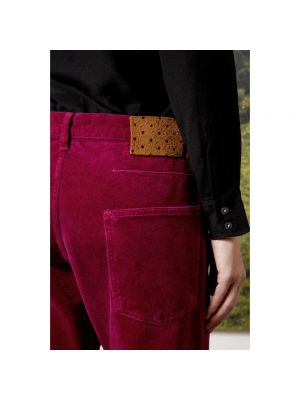 Pantalones de terciopelo‏‏‎ Massimo Alba violeta