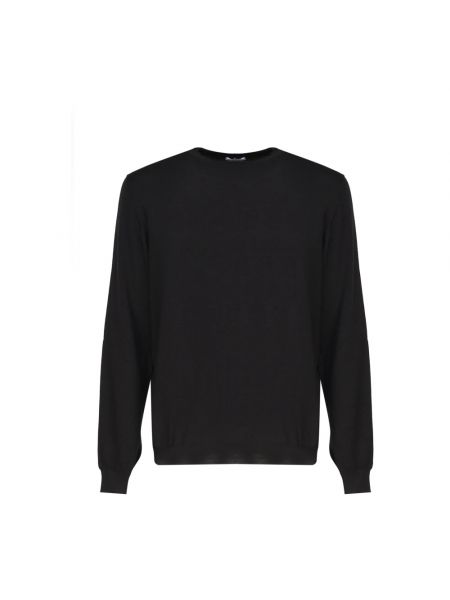 Sweatshirt mit rundhalsausschnitt Malo schwarz