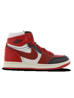 Chaussures de ville Jordan rouge
