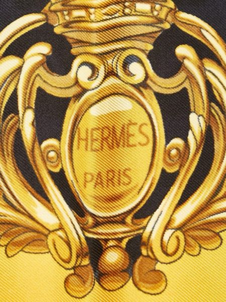 Seiden schal Hermès Pre-owned blau