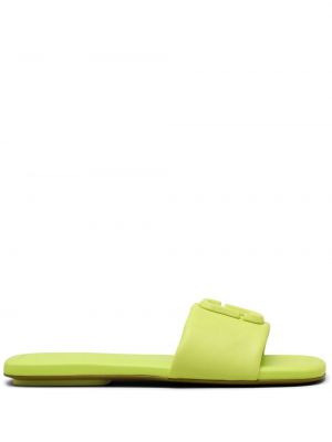 Sandali di pelle Marc Jacobs giallo
