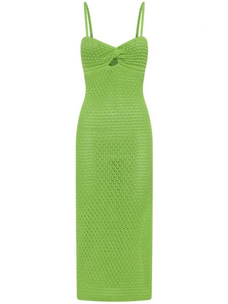 Midi haljina Nicholas zelena